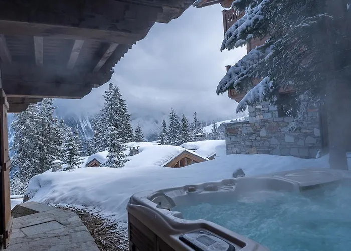 A Avec Piscine, Jacuzzi Et Vue Panoramique - Fr-1-613a-13 木屋 *