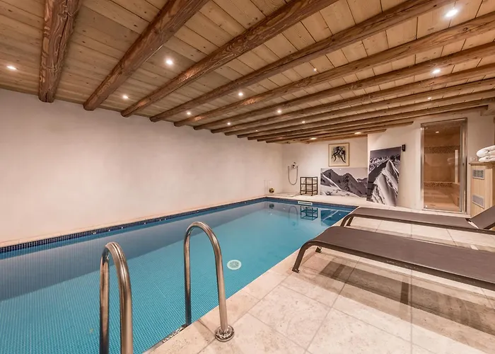 Σαλέ A Avec Piscine, Jacuzzi Et Vue Panoramique - Fr-1-613a-13 *