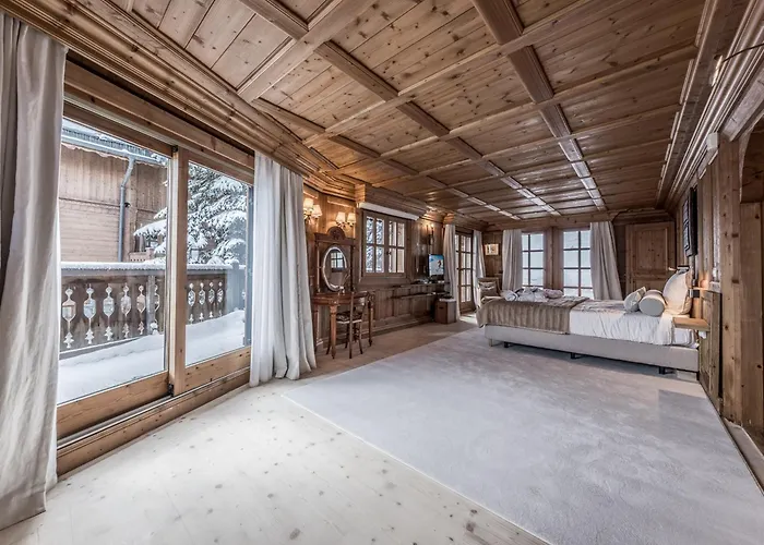 木屋 A Avec Piscine, Jacuzzi Et Vue Panoramique - Fr-1-613a-13