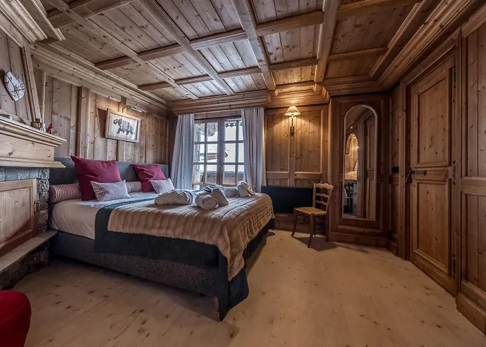 Dağ evi A Avec Piscine, Jacuzzi Et Vue Panoramique - Fr-1-613a-13 Courchevel